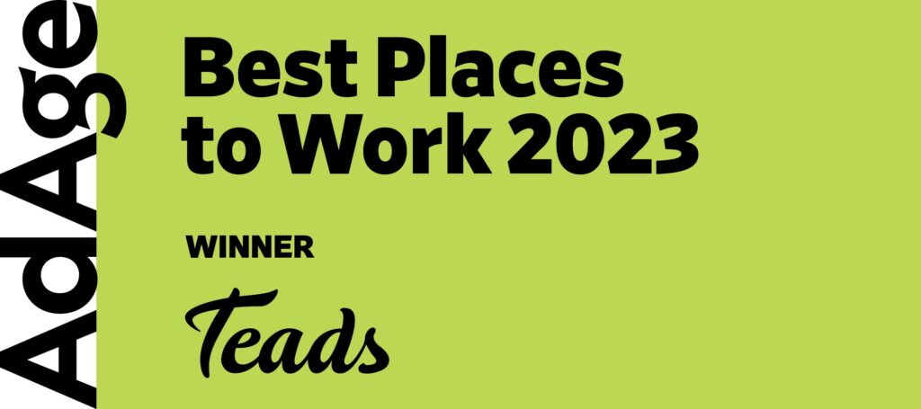 Teads 名列 2023 年最佳工作場所（Best Places to Work）榜單